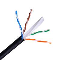 UTP kategori 6 stift netværkskabel NANOCABLE 10.20.0504-EXT-BK Sort 305 m