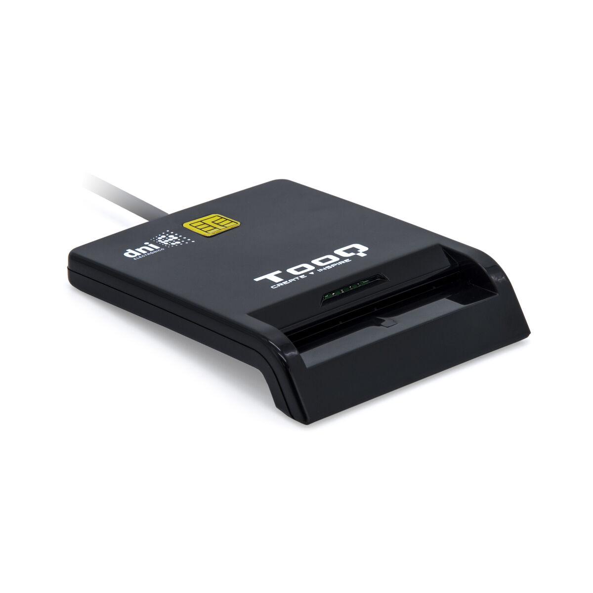 TooQ TQR-211B smart kortlæser - USB/USB‑C, sort