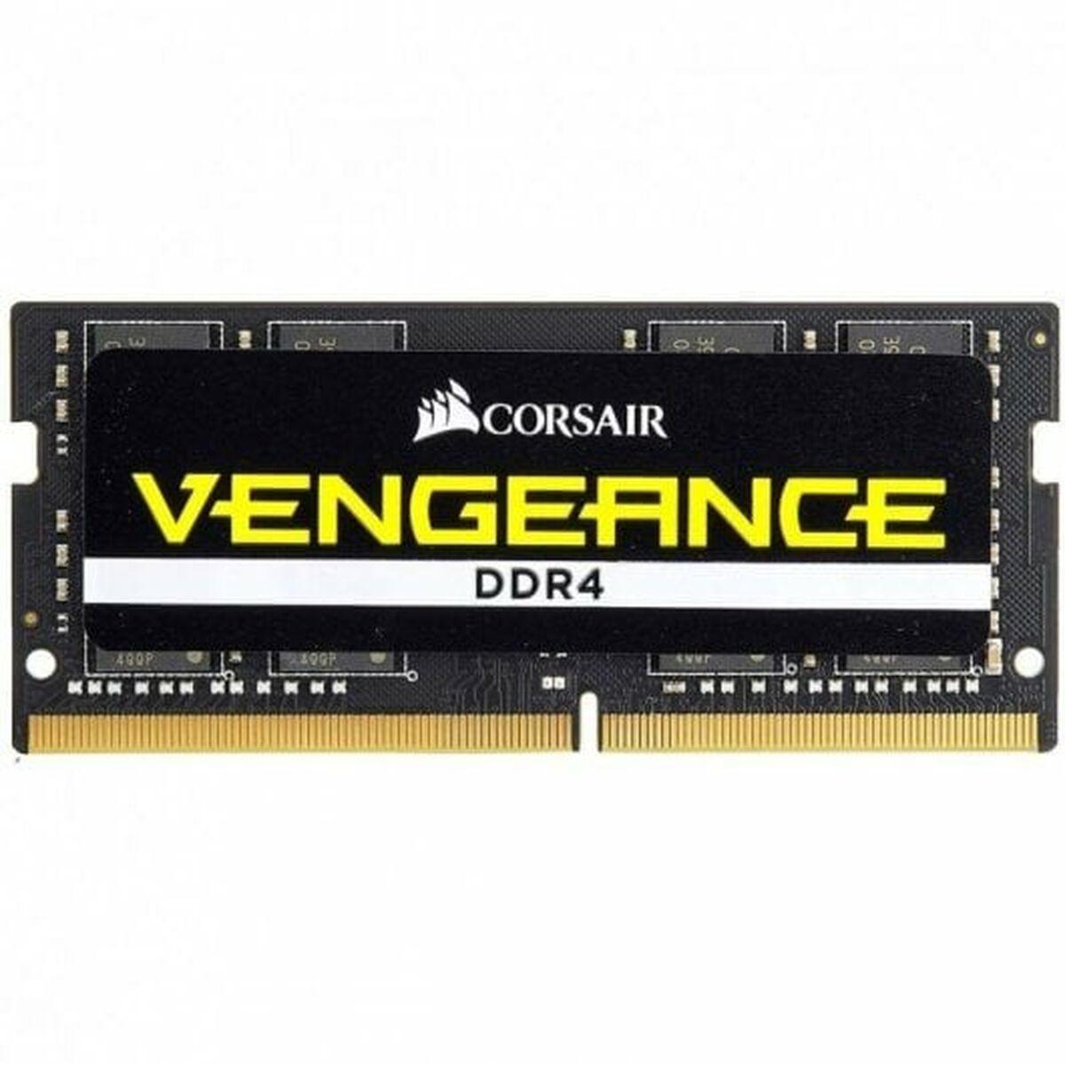 Corsair Vengeance SODIMM DDR4-2666 - 16GB - CL18 - Single Channel (1 pcs) - Sort