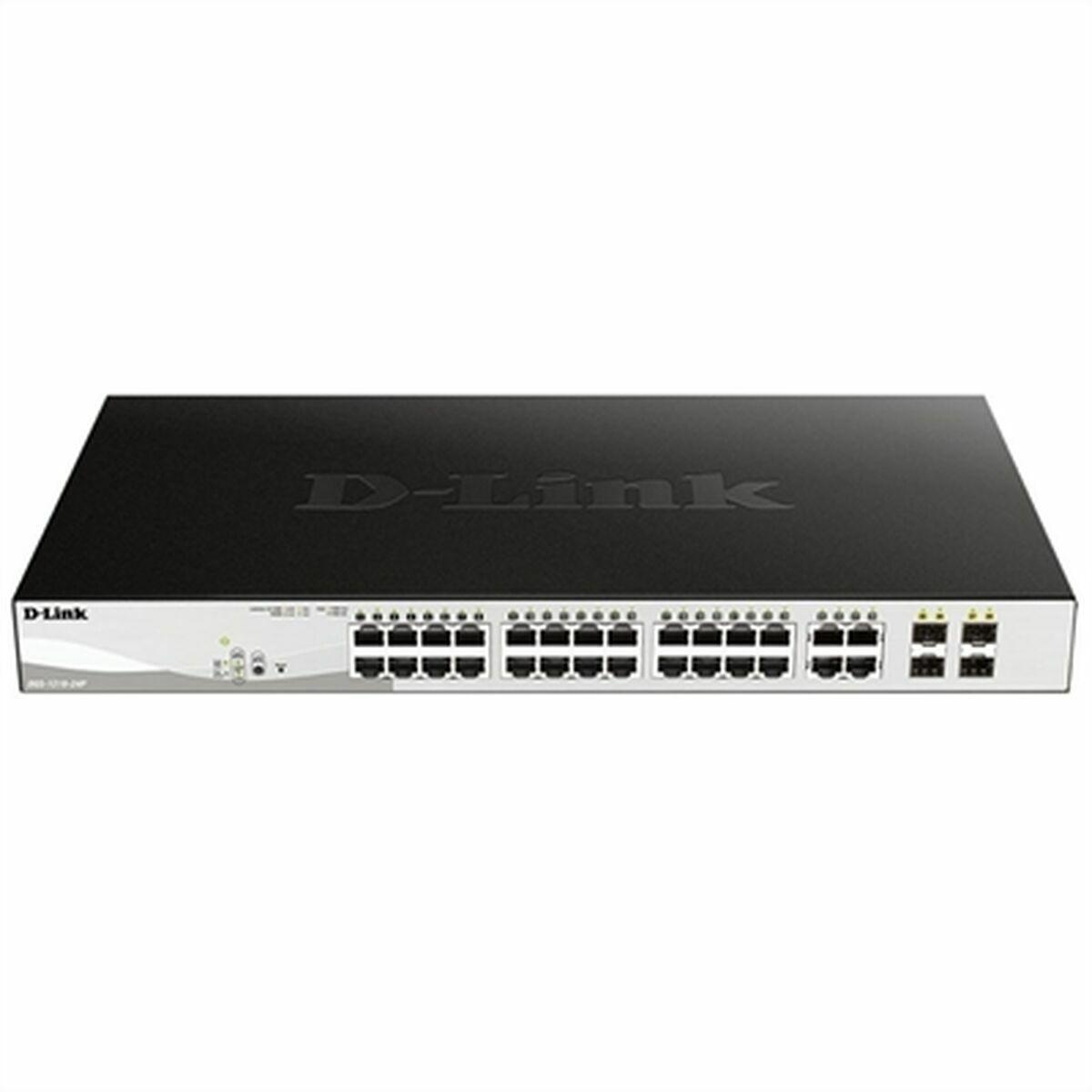 D-Link DGS-1210-24P/E PoE switch - 24 porte, 1 Gbps