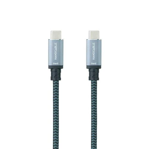 USB-C-kabel NANOCABLE 10.01.4103-COMB 3 m Sort Sort/Grå (1 enheder)
