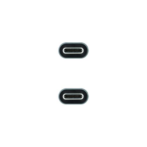 USB-C-kabel NANOCABLE 10.01.4302 Sort 2 m (1 enheder)