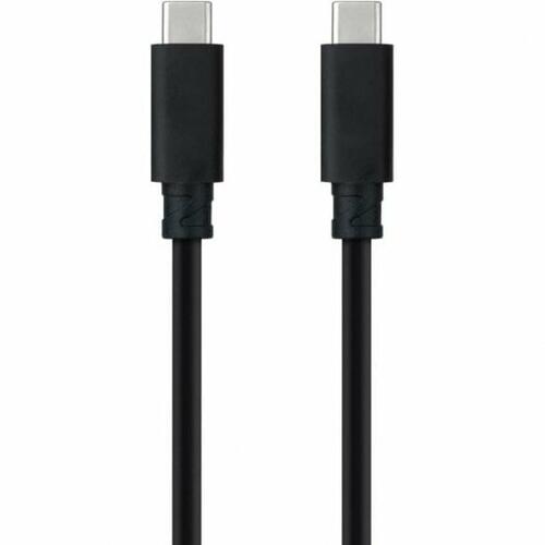 USB-C-kabel NANOCABLE 10.01.4101-L150 Sort 1,5 m (1 enheder)