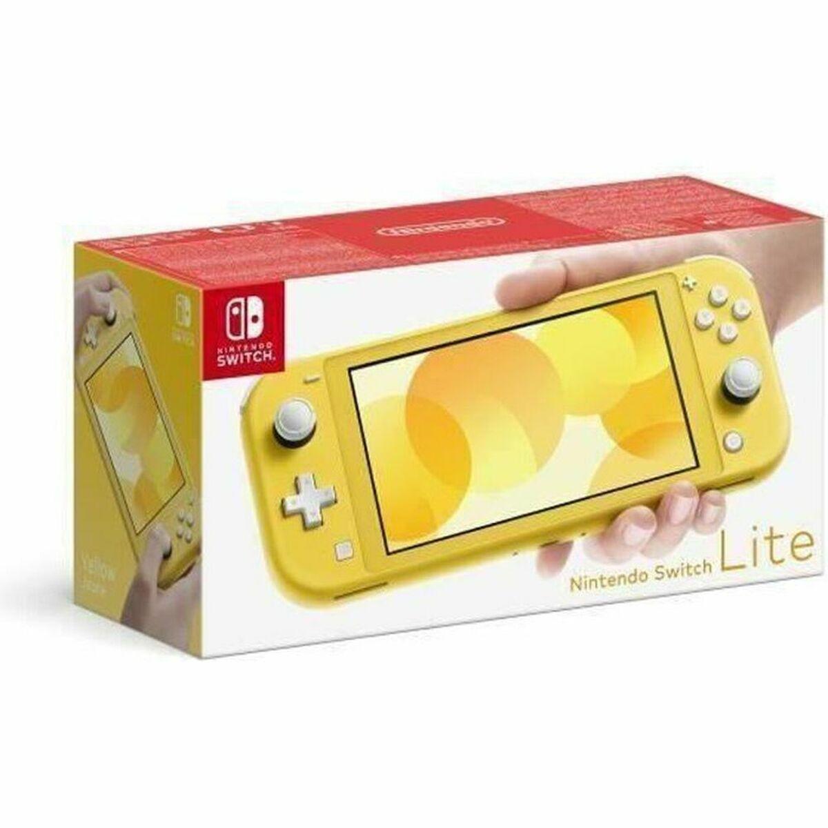 Nintendo Switch Lite 5,5" håndholdt konsol - Gul (32 GB)