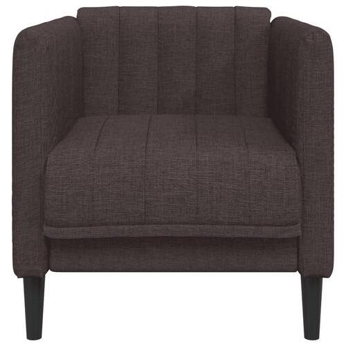 Sofastol stof mørkebrun