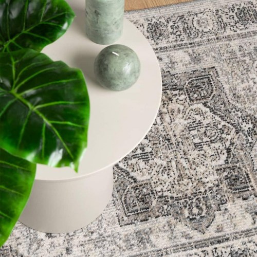 Gulvtæppe ARBIZU 80x250 cm vintagedesign