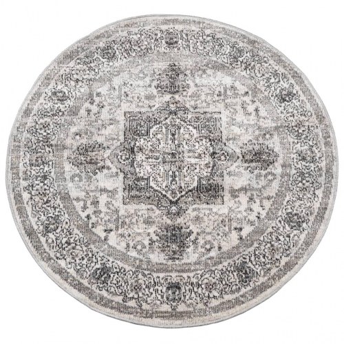Gulvtæppe ARBIZU Ø 120 cm vintagedesign