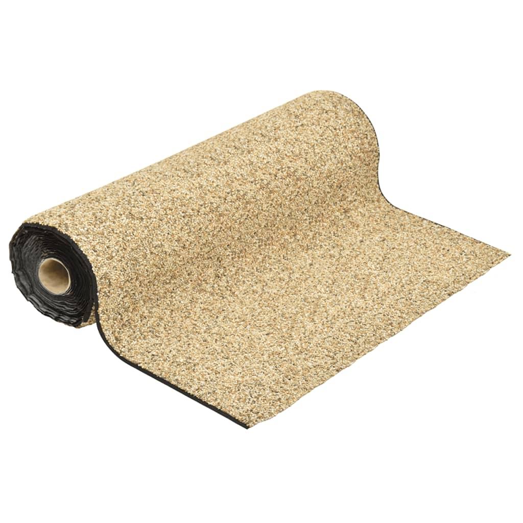 Stenfolie 400x100 cm naturligt sand billede