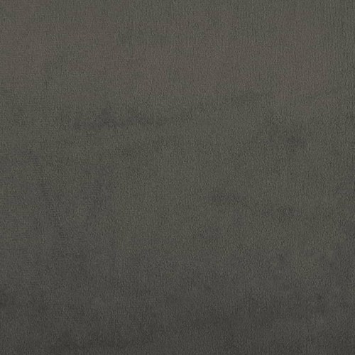 Kontinentalseng med madras 120x190 cm fløjl mørkegrå