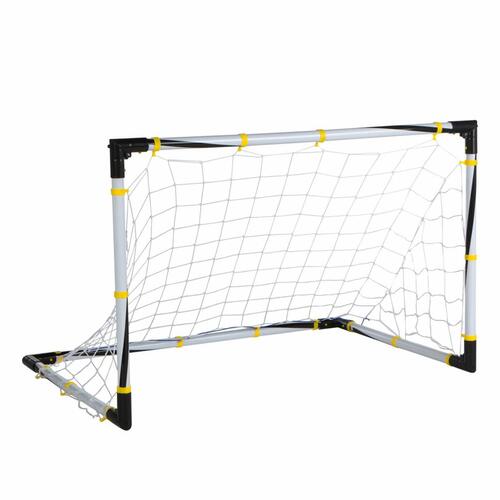 Fodboldmål Colorbaby 90 x 59 x 59 cm Foldbar (4 enheder)