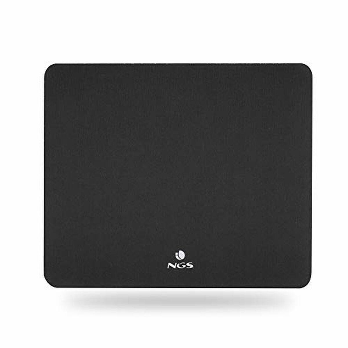 Musemåtte NGS MOUSE-1080 - sort, anti-skrid (25 × 21 cm)