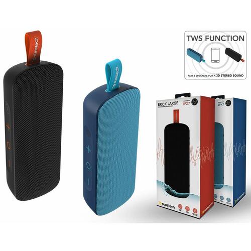 Transportable Bluetooth-højttalere Sunstech BRICKLARGEBL Blå 2100 W 4 W 10 W