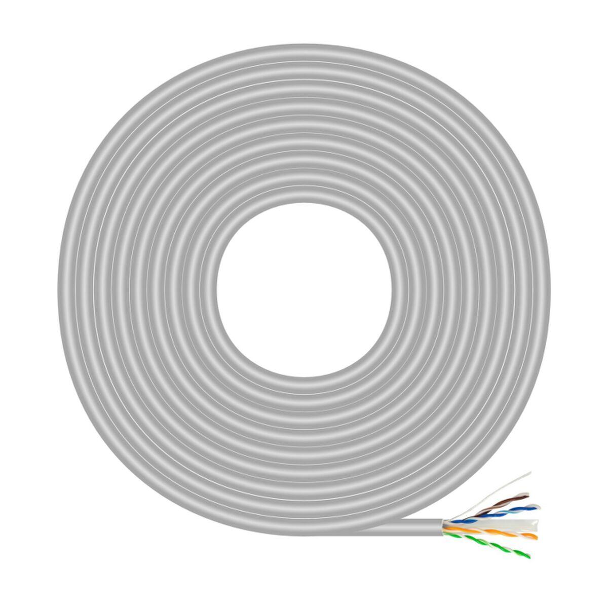 Kategori 6 Hard UTP RJ45 kabel Aisens A135-0750 Grå 305 m
