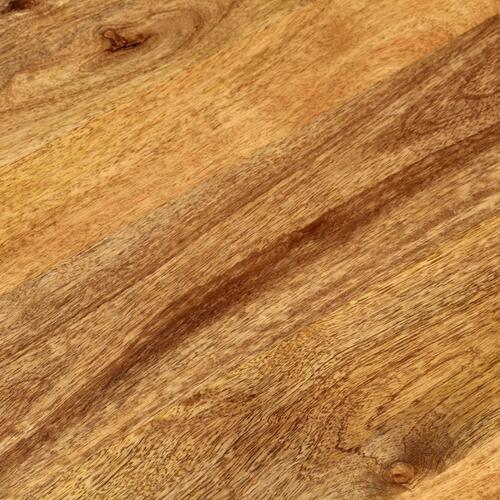 Bordplade 100x50x3,8 cm oval massivt mangotræ