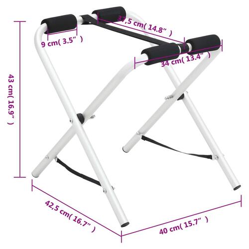 Kajakvogn 90 kg aluminium