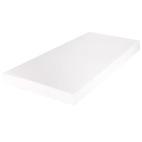 Seng med madras sort metal 180 x 200 cm