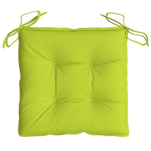 Pallehynder 2 stk. 50x50x7 cm oxfordstof lysegrøn