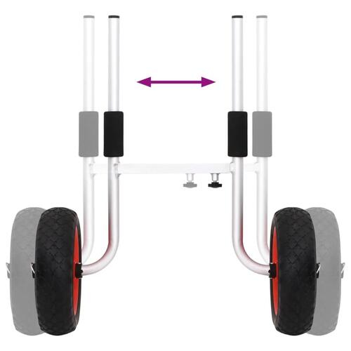 Kajakvogn 90 kg aluminium