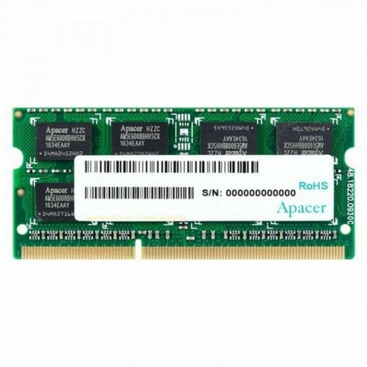 RAM til bærbar Apacer 8 GB DDR3 1600 MHz CL11 SO‑DIMM