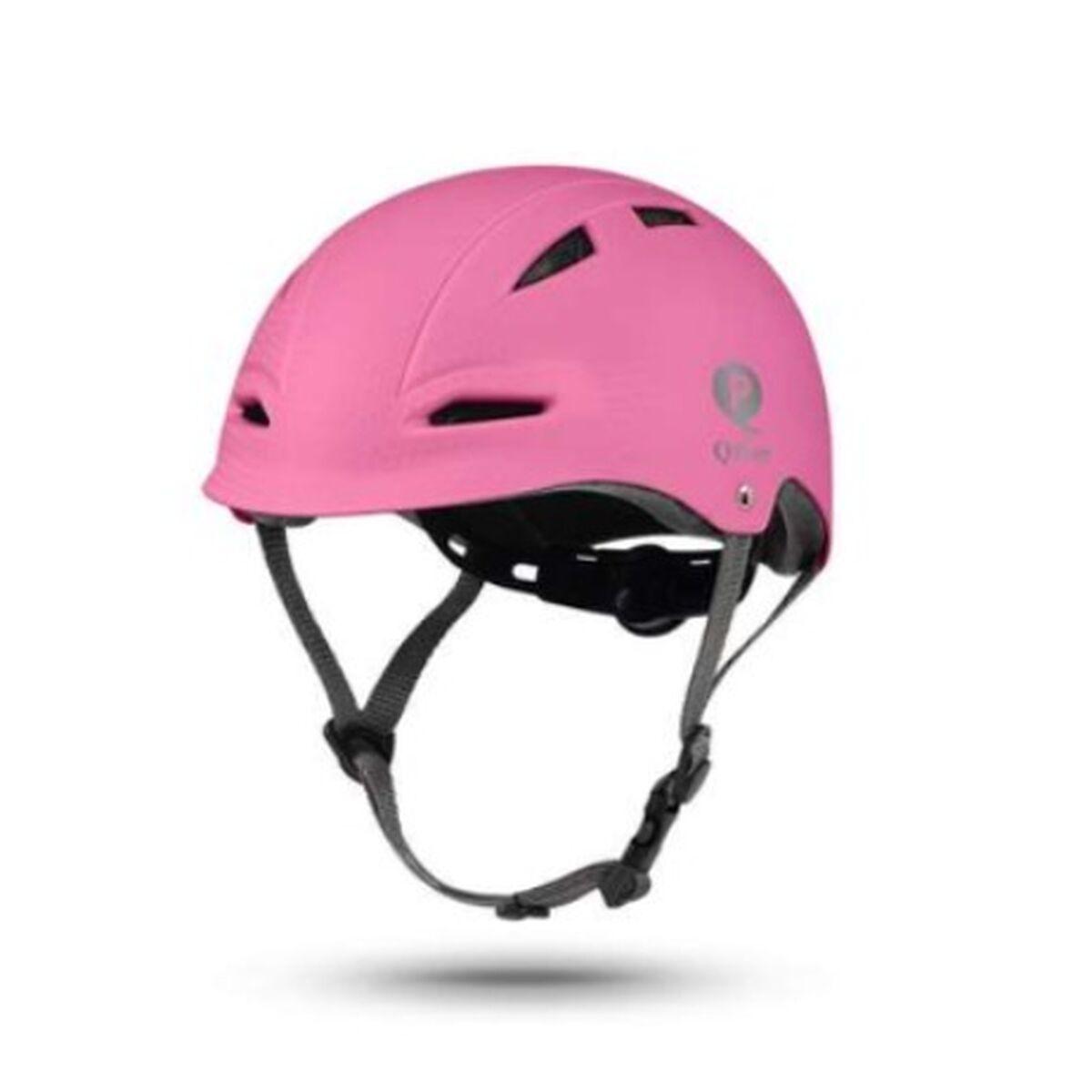 Qplay børne cykelhjelm - Pink, 52-58 cm billede