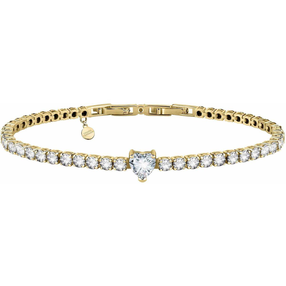 Armbånd dame Chiara Ferragni J19AUV17, gylden, 17-18,5 cm