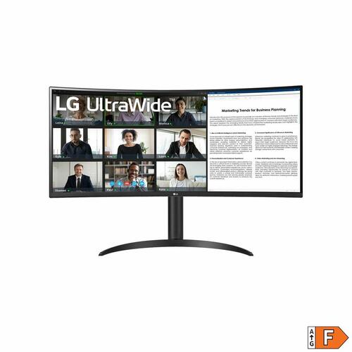 Skærm LG 34WR55QC-B WQHD 100 Hz