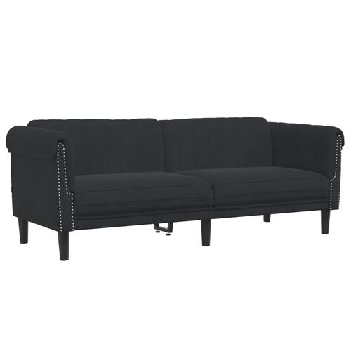 3 personers sofa velour sort