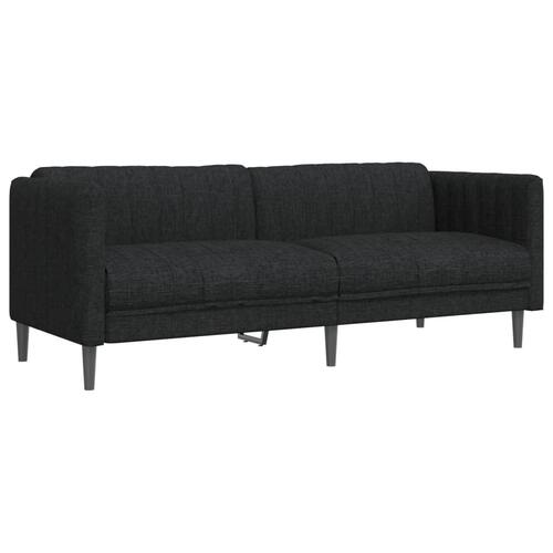 2 personers sofa stof sort