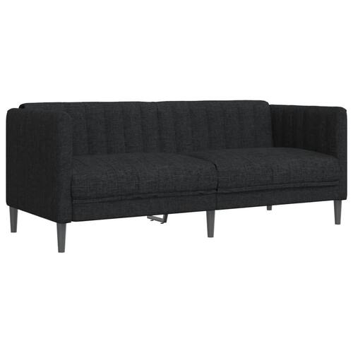 2 personers sofa stof sort