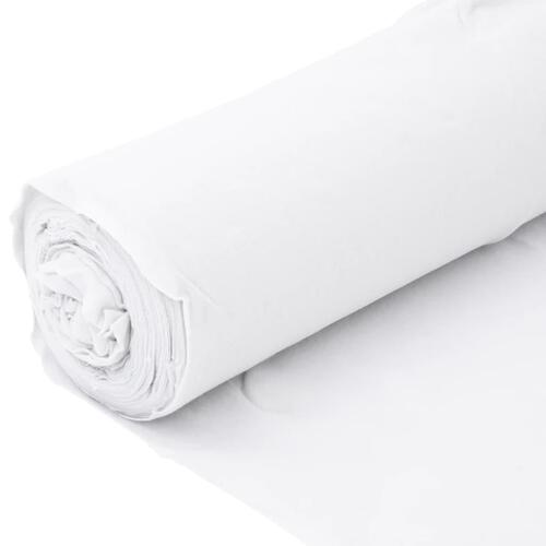 Ukrudtsdug 1x10 m polyesterfibre hvid