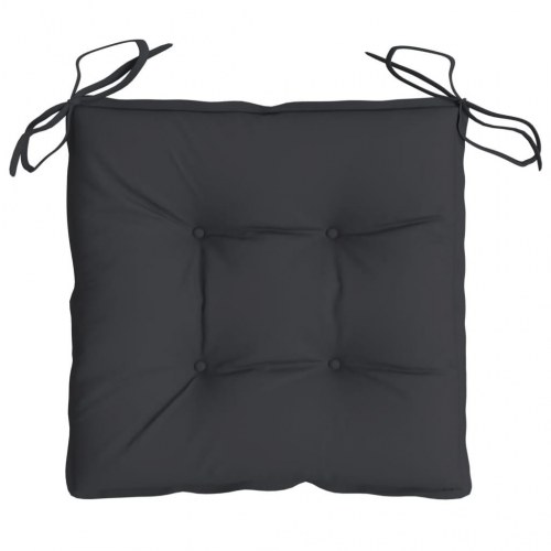 Pallehynder 2 stk. 50 × 50 × 7 cm i oxfordstof - sort