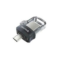 USB-stik SanDisk Ultra Dual m3.0 Sort 64 GB