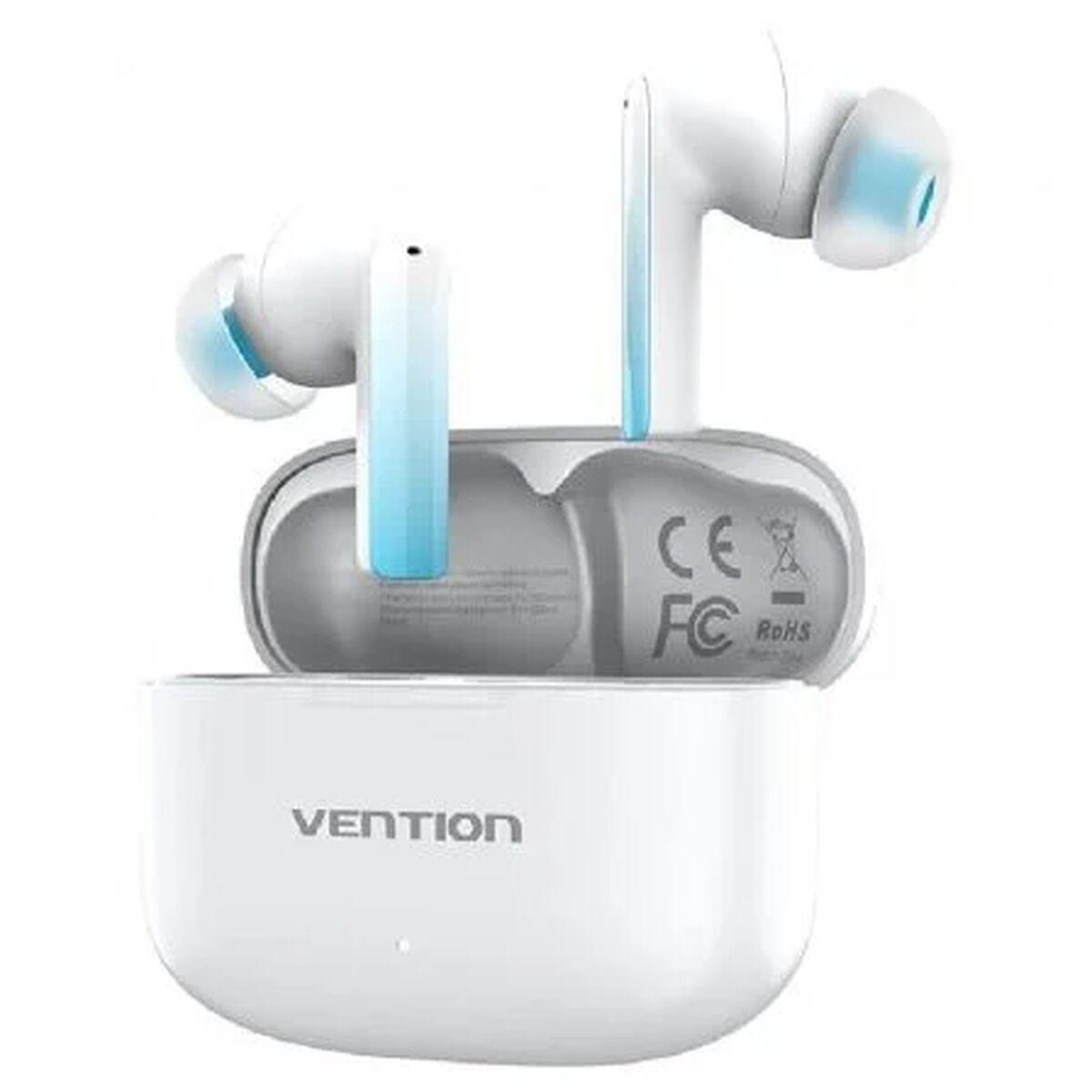 Trådløse in-ear høretelefoner Vention ELF E04 - Bluetooth 5.3 - Hvid