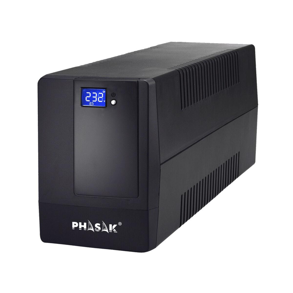 Phasak PH 9410 interaktivt UPS - 1000 VA / 600 W
