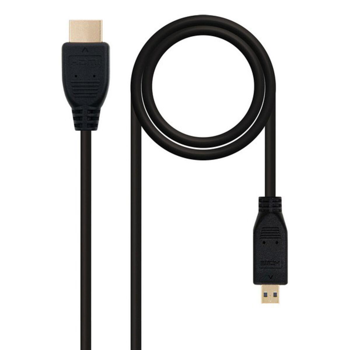 NANOCABLE mikro HDMI-kabel 1,8 m (HDMI til Micro HDMI)