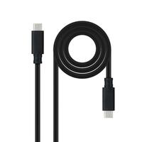 USB-C-kabel NANOCABLE 10.01.4102 Sort 2 m (1 enheder)