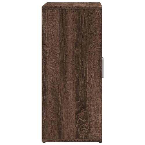 Skænk 60x31x70 cm konstrueret træ brun egetræsfarve