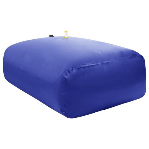 Vandtank med hane sammenfoldelig 2100 l PVC