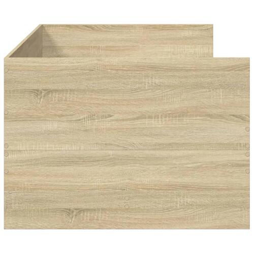 Daybed med skuffer uden madras 90x190 cm sonoma-eg