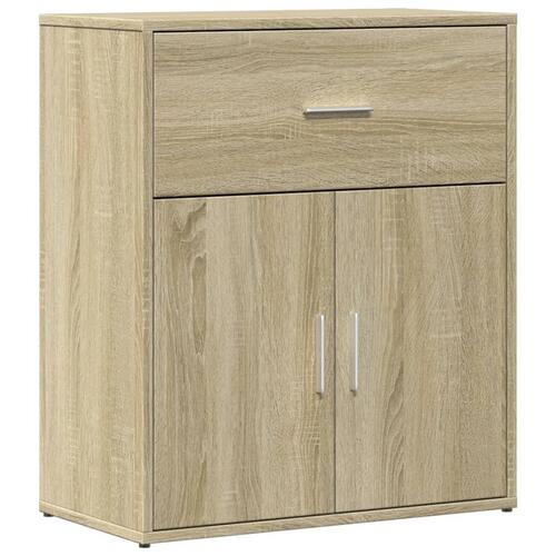 Skænk 60x31x70 cm konstrueret træ sonoma-eg