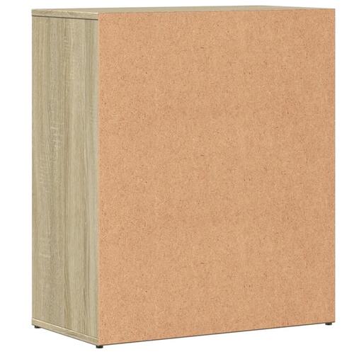 Skænk 60x31x70 cm konstrueret træ sonoma-eg