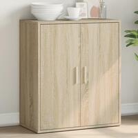 Skænk 60x31x70 cm konstrueret træ sonoma-eg