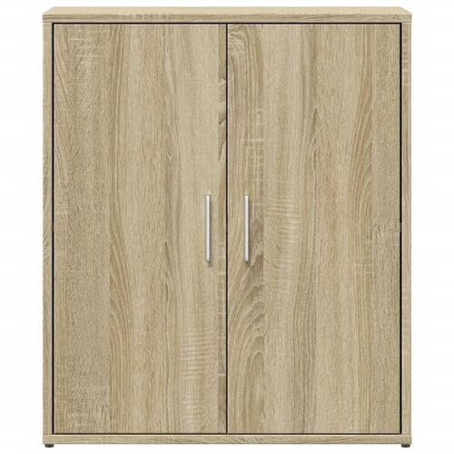 Skænk 60x31x70 cm konstrueret træ sonoma-eg