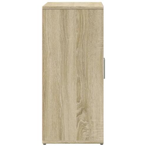Skænk 60x31x70 cm konstrueret træ sonoma-eg
