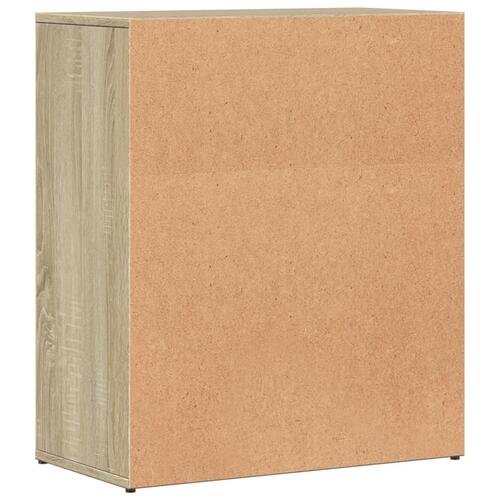 Skænk 60x31x70 cm konstrueret træ sonoma-eg