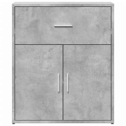 Skænk 60x31x70 cm konstrueret træ betongrå