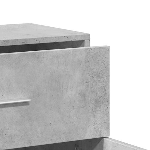 Skænk 60x31x70 cm konstrueret træ betongrå