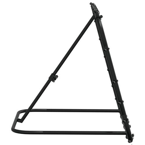 Rebounder 84x73x60-80 cm justerbart stål sort