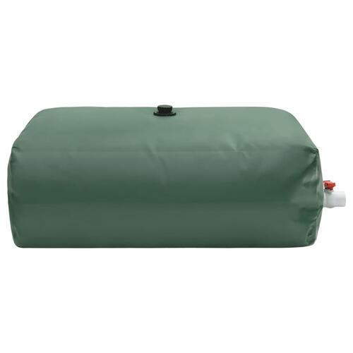 Vandtank med hane sammenfoldelig 500 l PVC