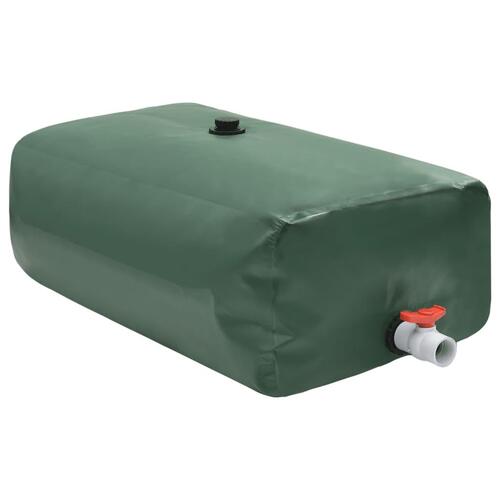 Vandtank med hane sammenfoldelig 1500 l PVC